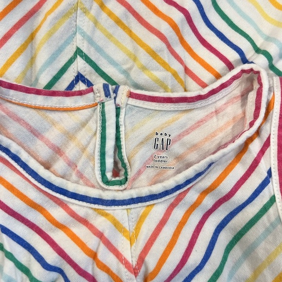 Baby Gap Toddler Print Tank Swing dress 2T - Picture 5 of 8